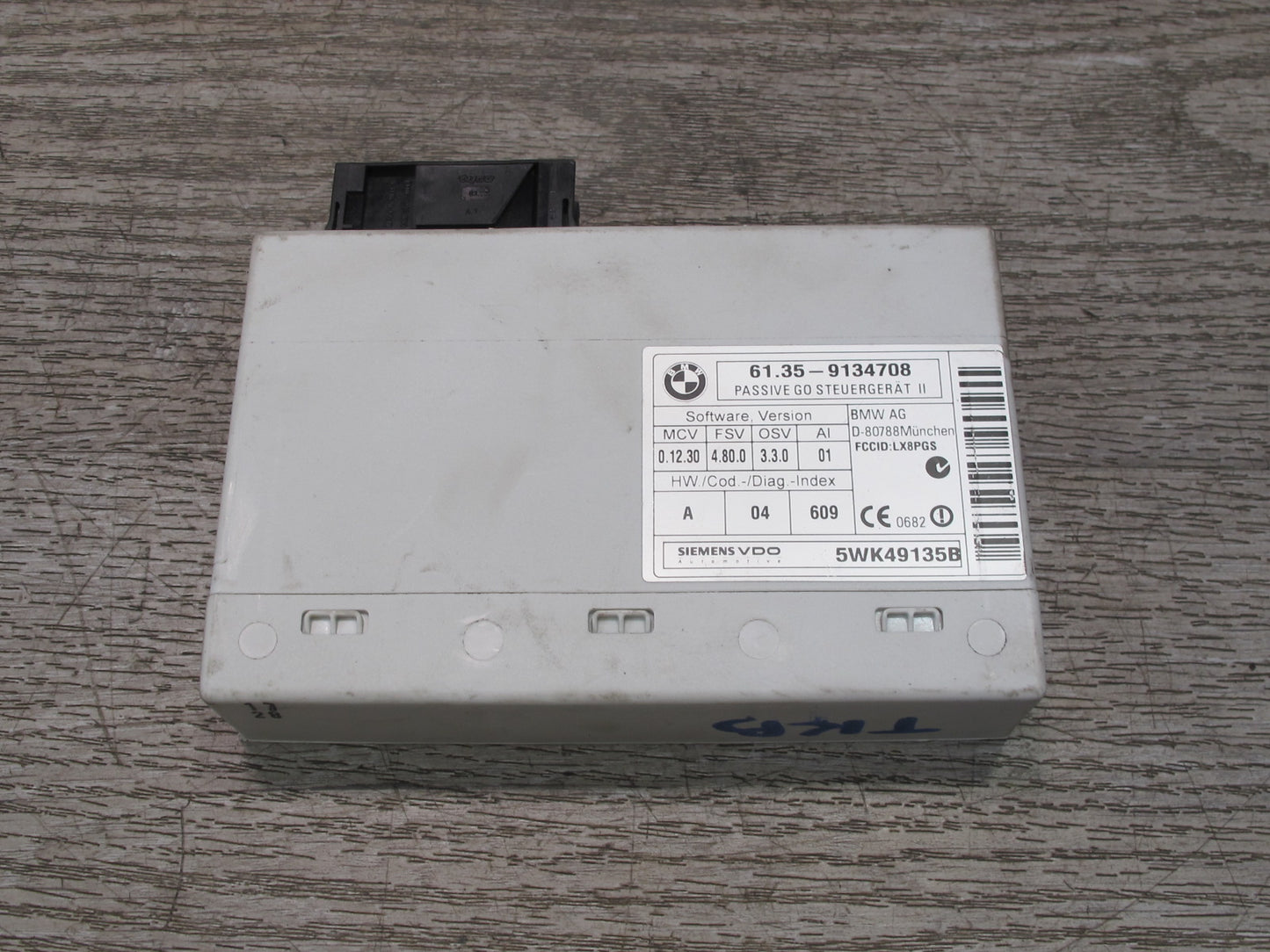 2008-2013 BMW E90 E91 E92 M3 328i 335i Passive GO Keyless Entry Control Module