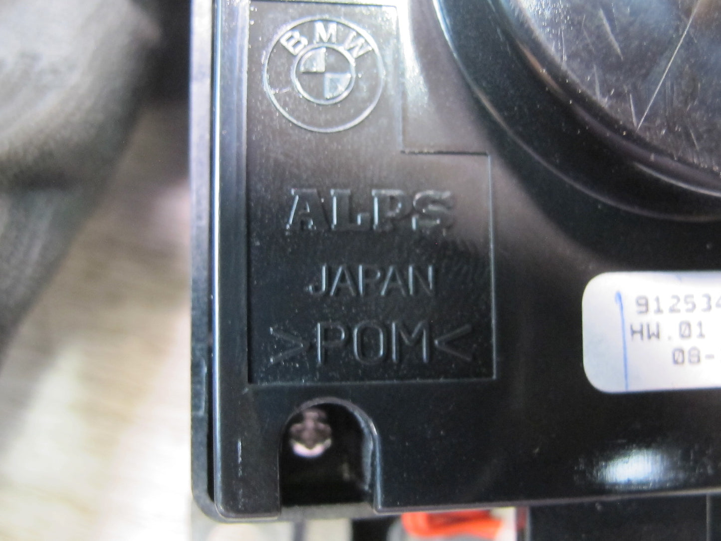 2008-2013 BMW E90 E92 E93 M3 CCC idrive Media Controller Knob Switch 9125348