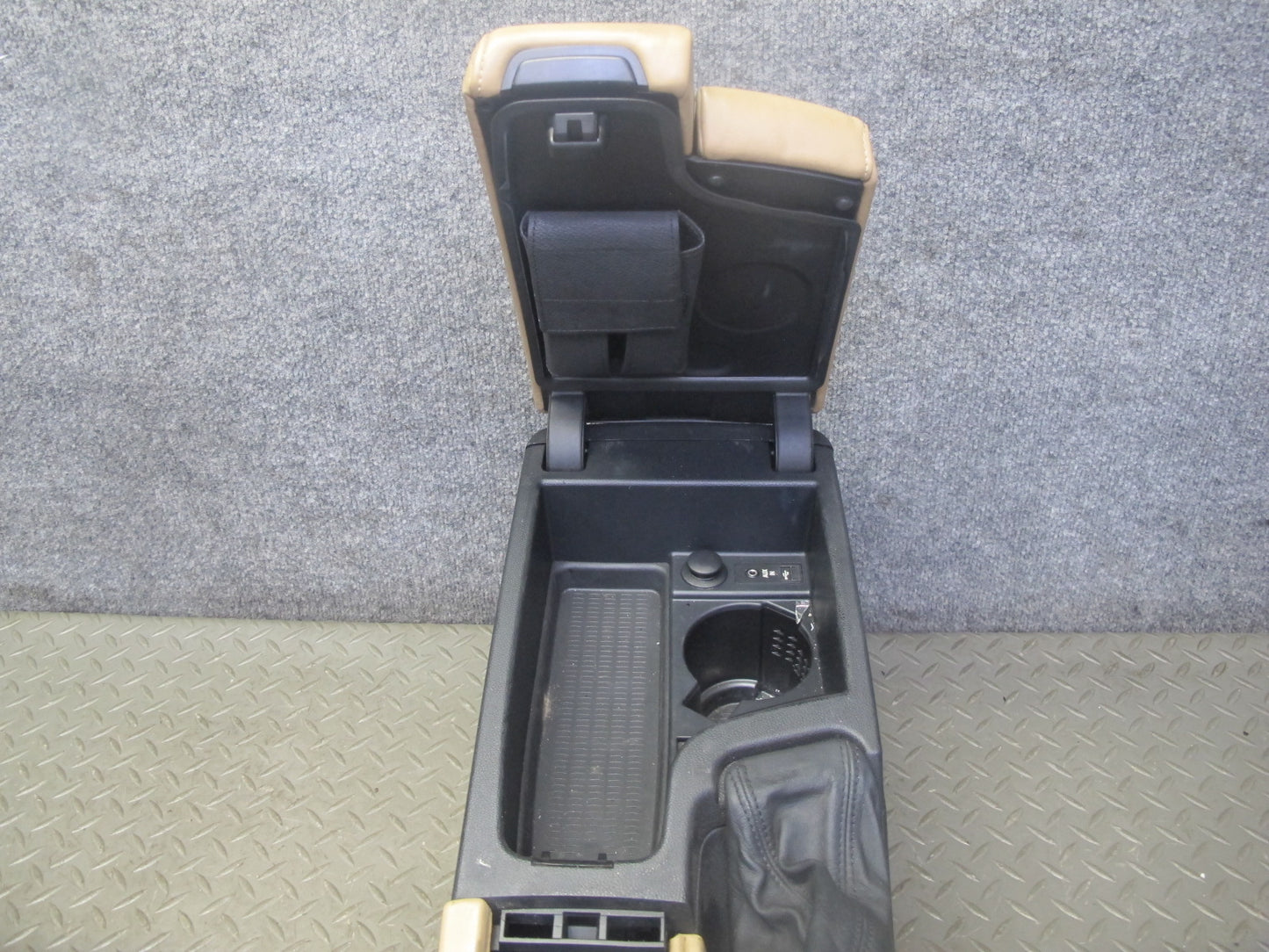 2008 BMW E90 E92 E93 M3 Center Console Trim Cover Panel w Armrest
