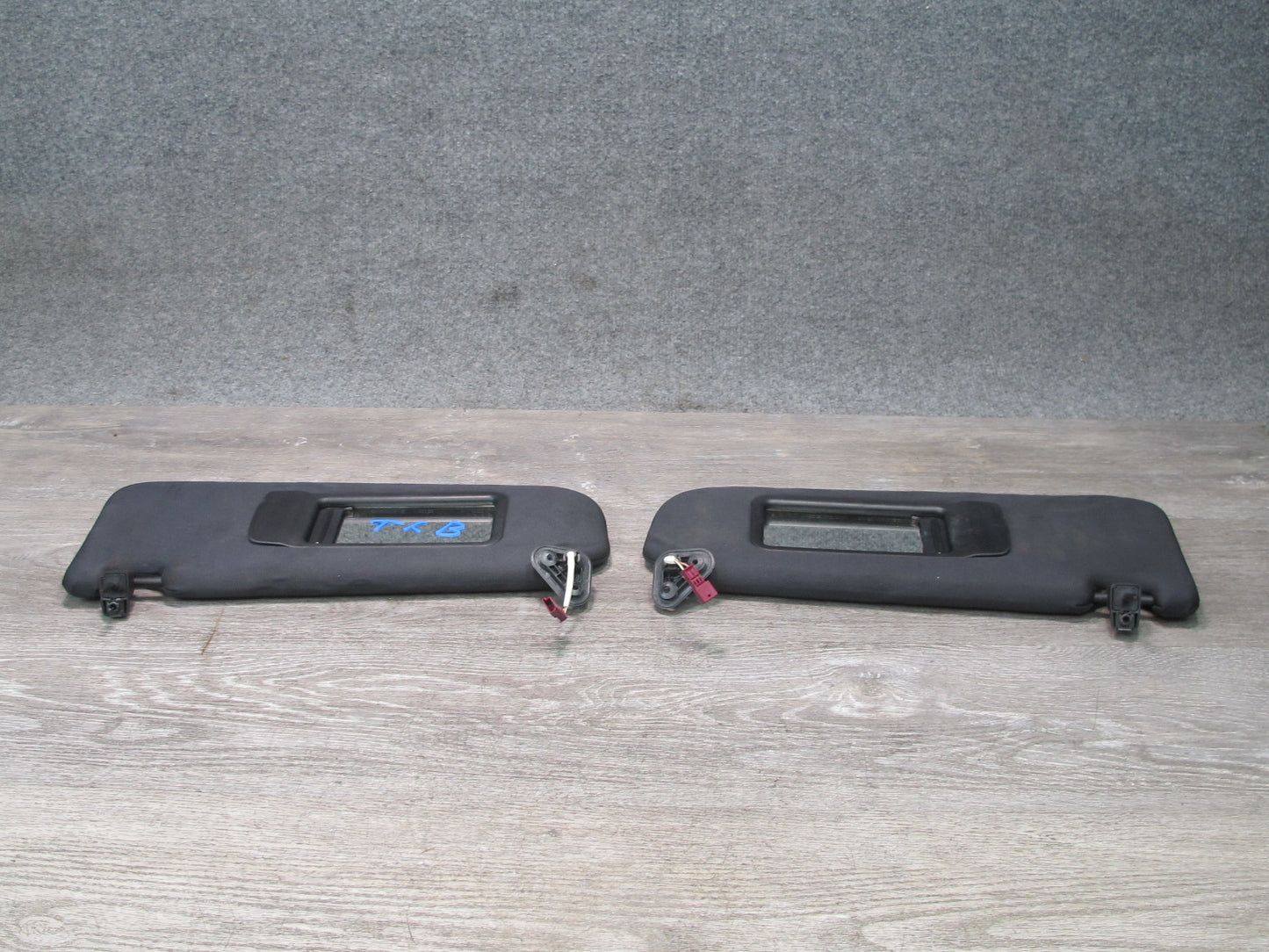 2008-2011 BMW E90 M3 Sedan Front Left & Right Sun Visor Set of 2