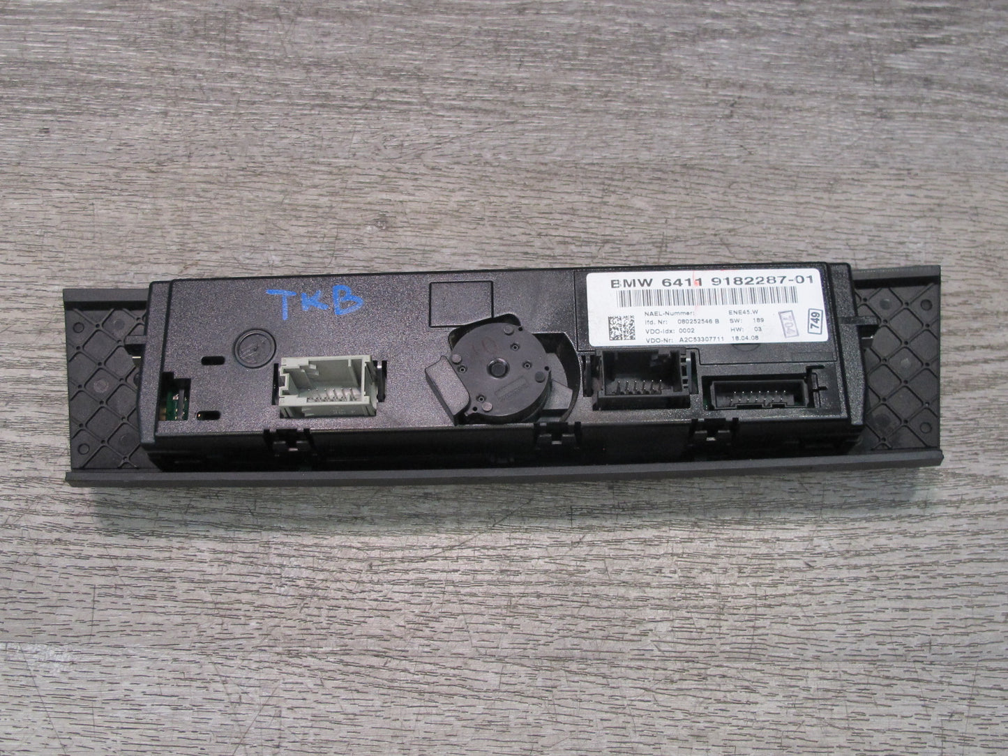 2008-2011 BMW E90 E91 M3 328i 335i A/C Heater Climate Control Switch 9182287