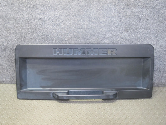 2006-2009 Hummer H2 Rear Trunk Lid Liftgate License Plate Panel w Handle
