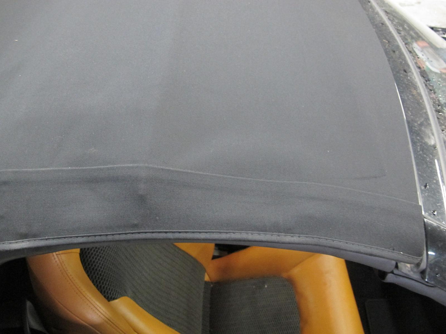 04-09 Nissan 350Z Z33 Convertible Soft TOP Roof w Glass Assembly Black OEM