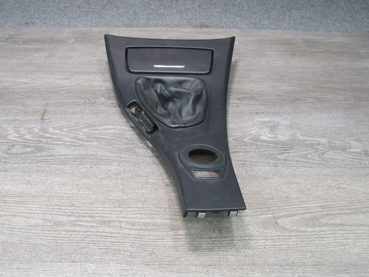 2008-2012 BMW E90 M3 Sedan Front Leather Center Console Shifter Trim Panel