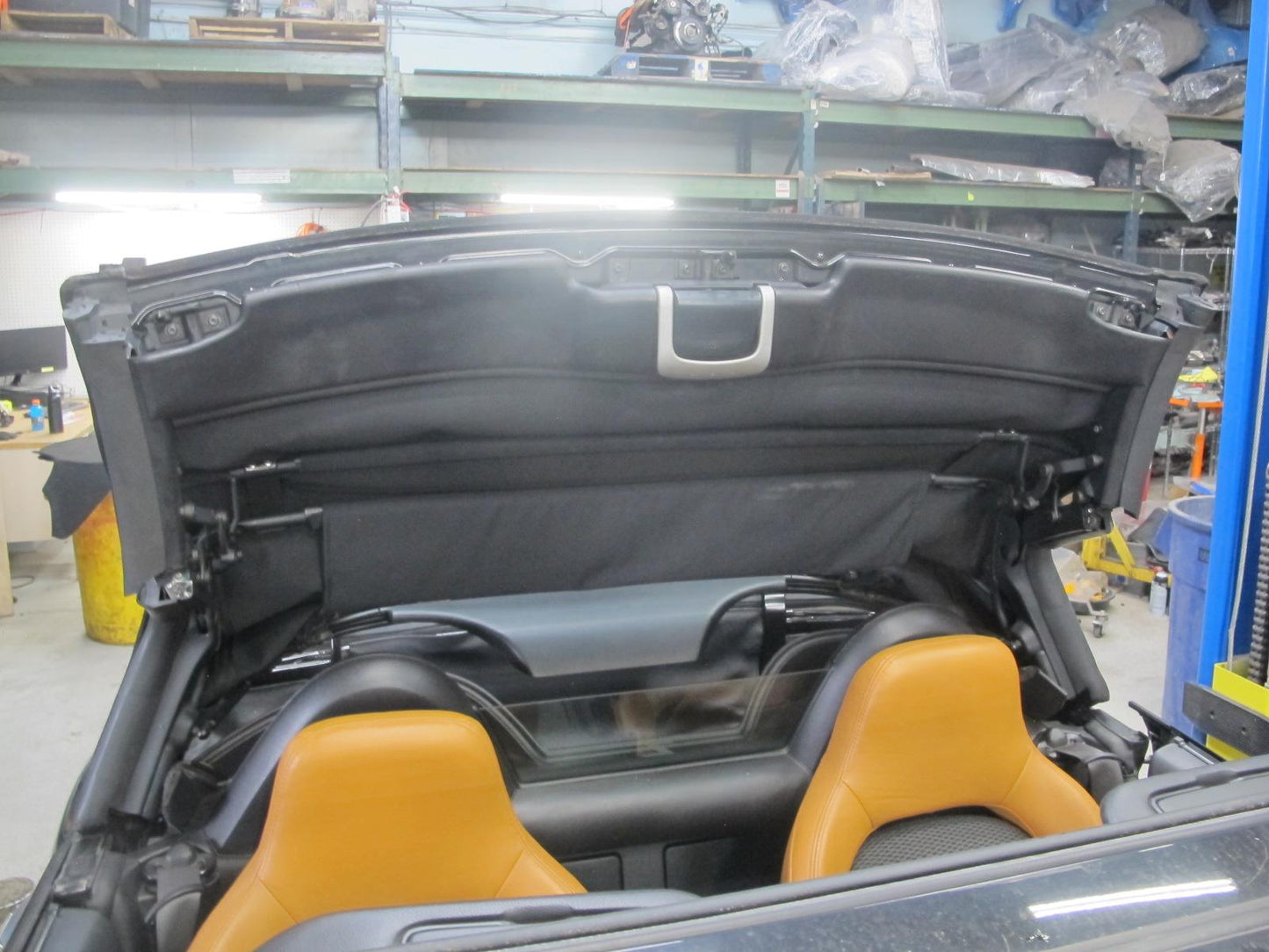 04-09 Nissan 350Z Z33 Convertible Soft TOP Roof w Glass Assembly Black OEM