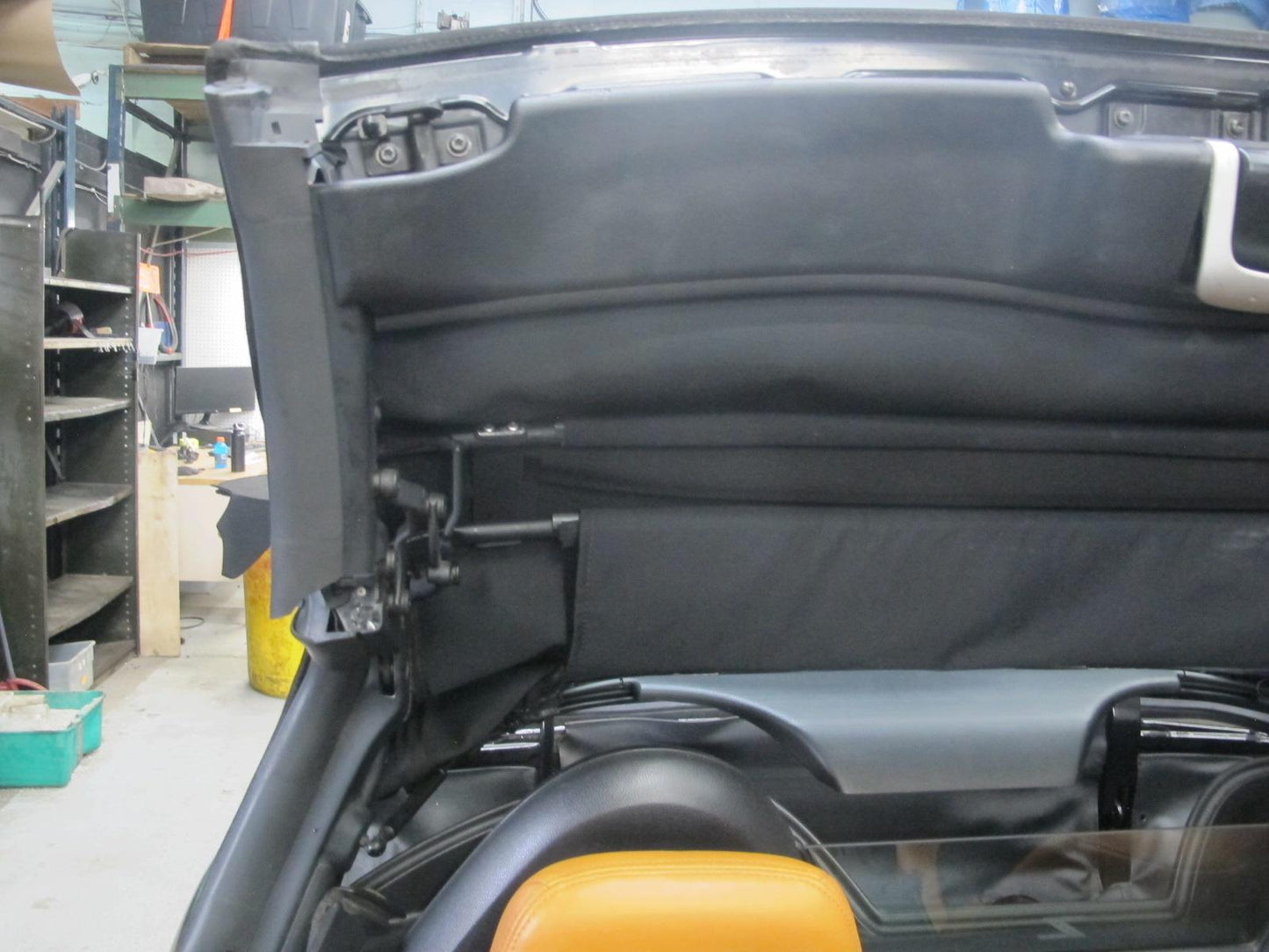 04-09 Nissan 350Z Z33 Convertible Soft TOP Roof w Glass Assembly Black OEM