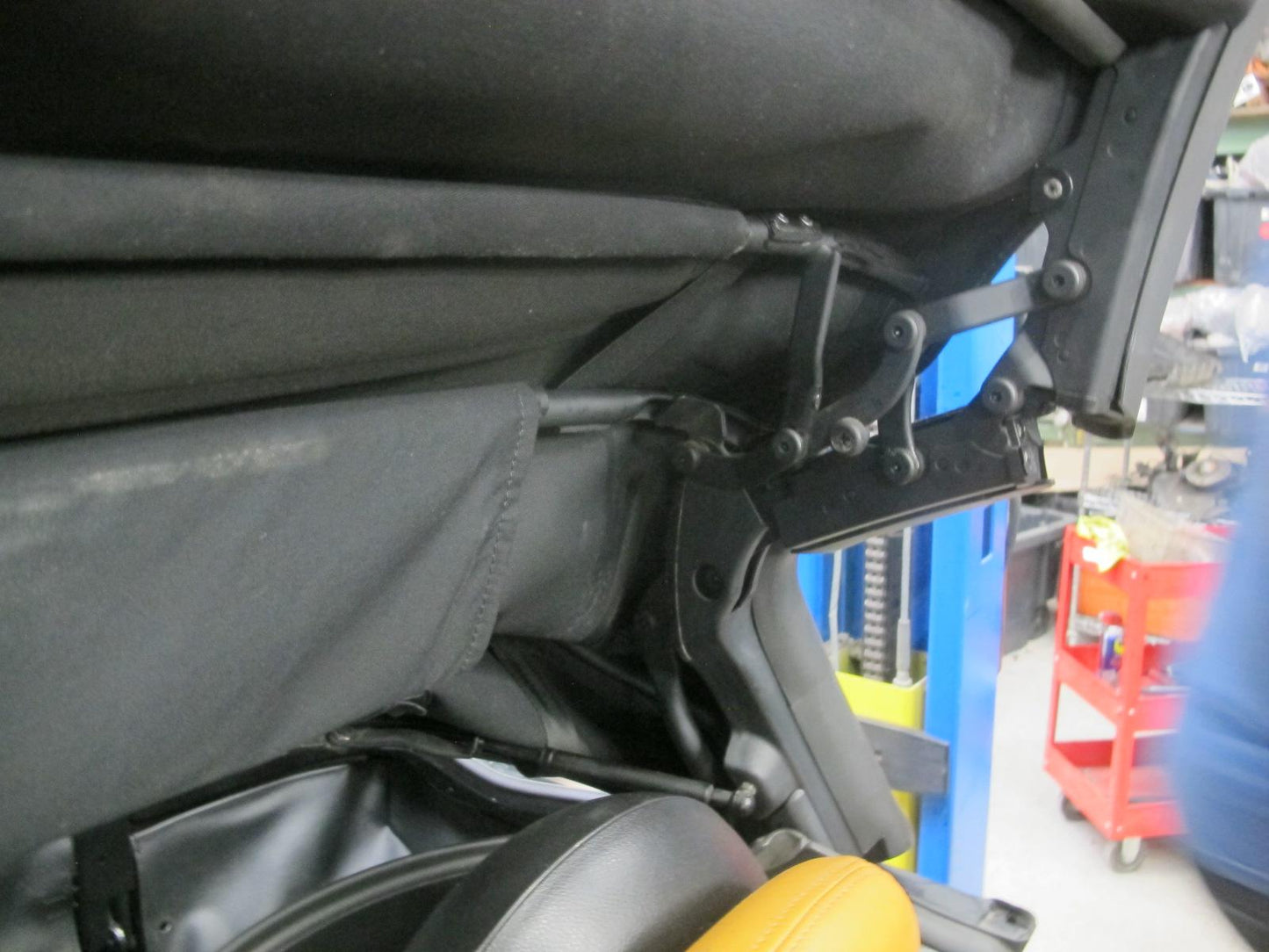04-09 Nissan 350Z Z33 Convertible Soft TOP Roof w Glass Assembly Black OEM