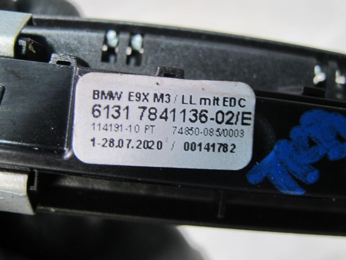 2008-2013 BMW E90 E92 E93 M3 Center Console Power EDC DSC Button Switch 7841136