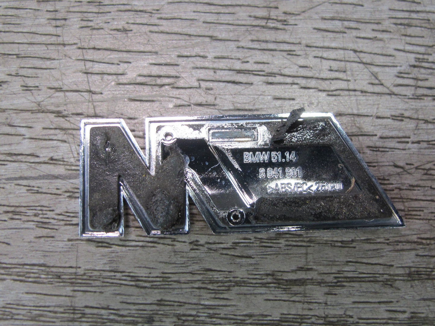 2008-2011 BMW E90 M3 Rear Trunk Lid Emblem Logo Badge Symbol Letter Set