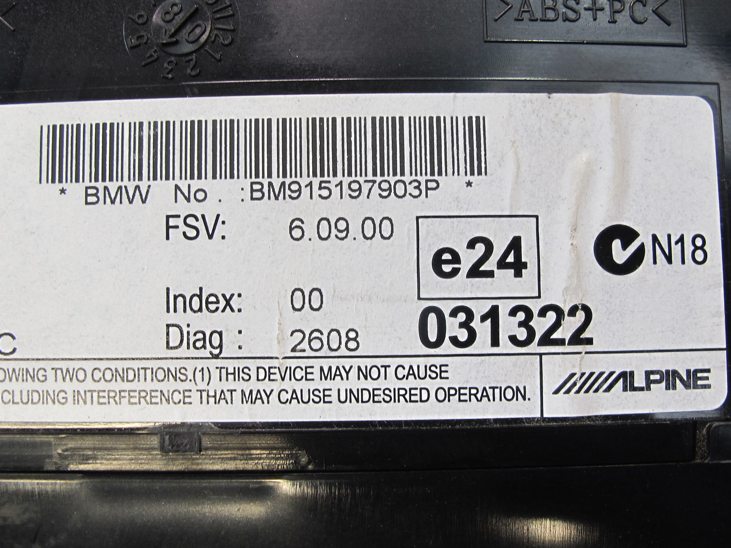 2008 BMW E90 M3 328i 335i Dash Navigation Information 8.8" Screen Display