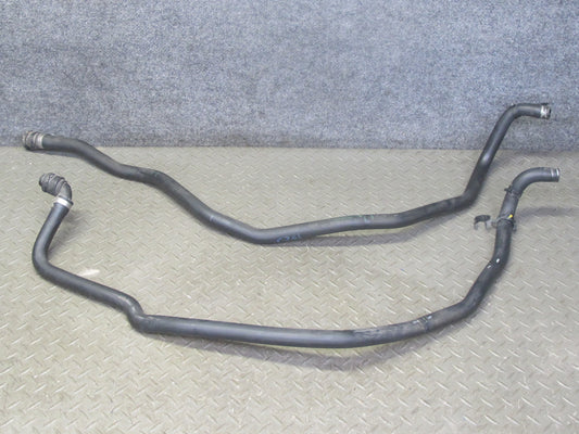 06-08 BMW E86 E85 Z4 N52 3.0L Set of 2 Engine Radiator Coolant Hose Pipe OEM