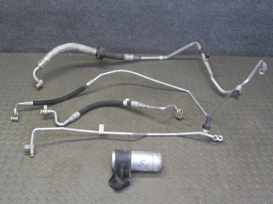 06-08 BMW E85 Z4 N52 3.0L Set of 5 A/C Air Condition Hose Pipe Line w Dryer OEM