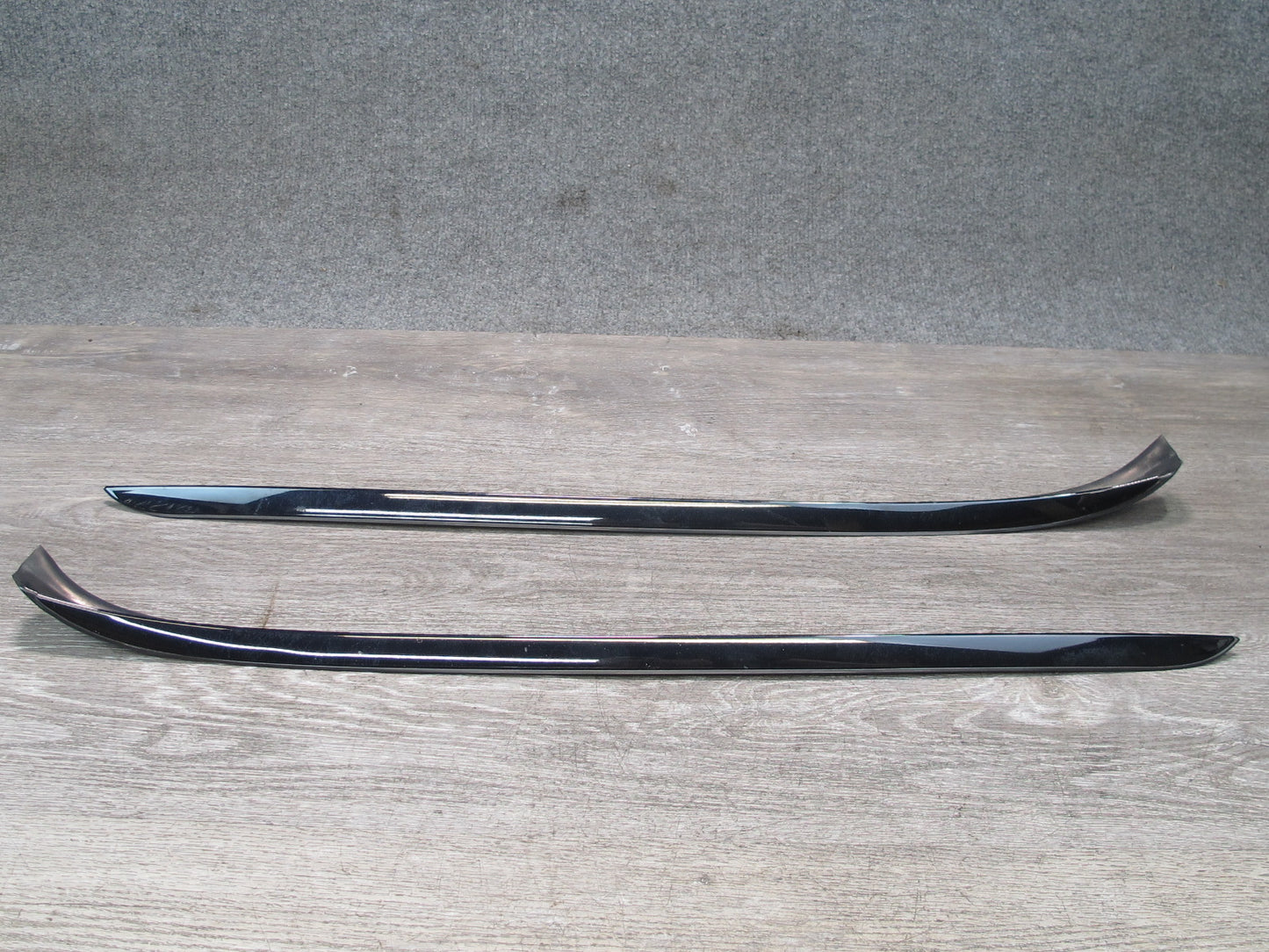 2008-2011 BMW E90 M3 328i 335i Front Exterior A Pillar Trim Panel Molding Set