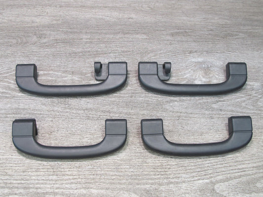 2008-2011 BMW E90 M3 328i 335i Front & Rear Roof Overhead Grab Handle Black Set