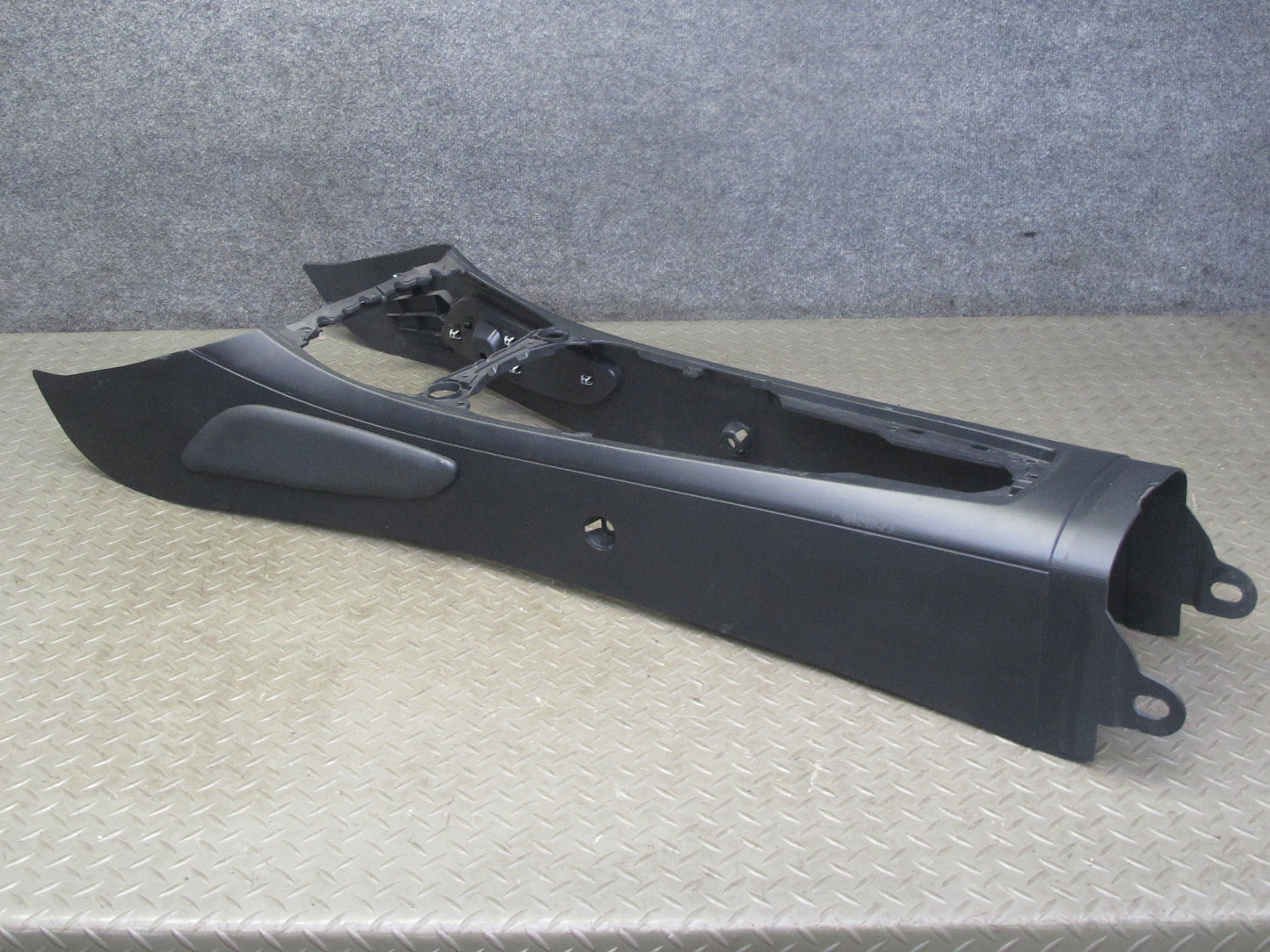 03-08 BMW E86 E85 Z4 Front Center Console Trim Cover Panel Black OEM