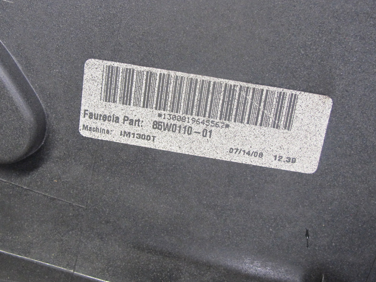 03-08 BMW E86 E85 Z4 Front Center Console Trim Cover Panel Black OEM