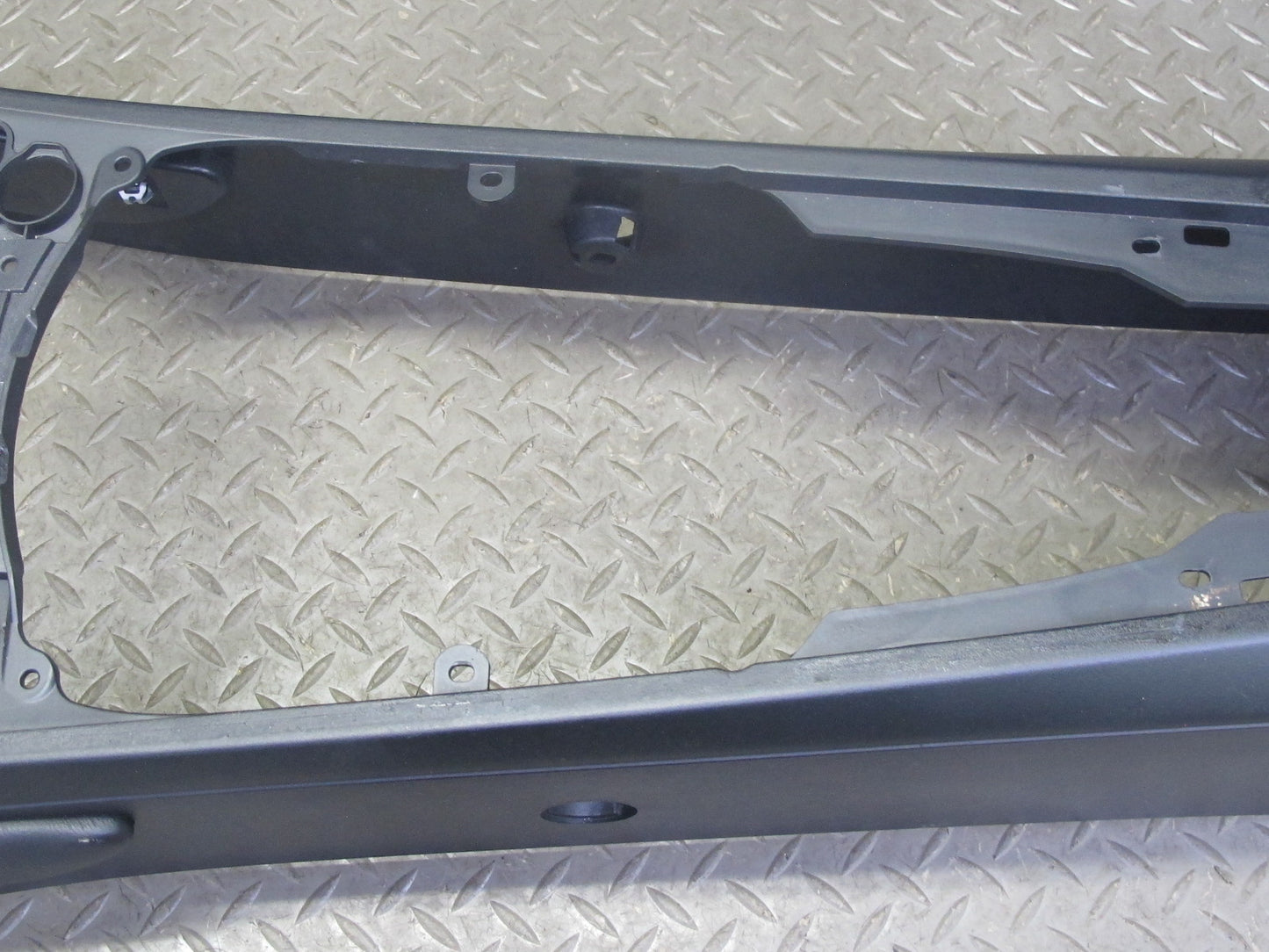 03-08 BMW E86 E85 Z4 Front Center Console Trim Cover Panel Black OEM
