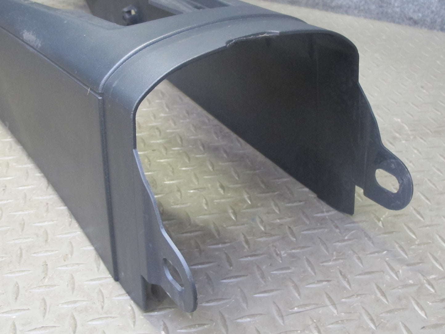 03-08 BMW E86 E85 Z4 Front Center Console Trim Cover Panel Black OEM