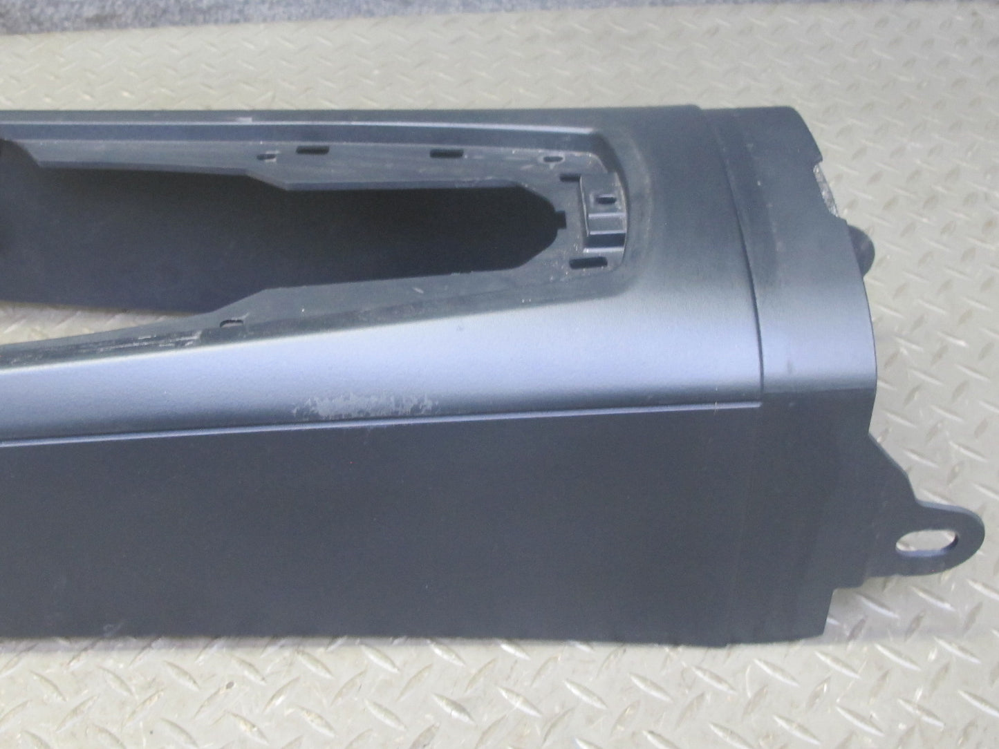 03-08 BMW E86 E85 Z4 Front Center Console Trim Cover Panel Black OEM
