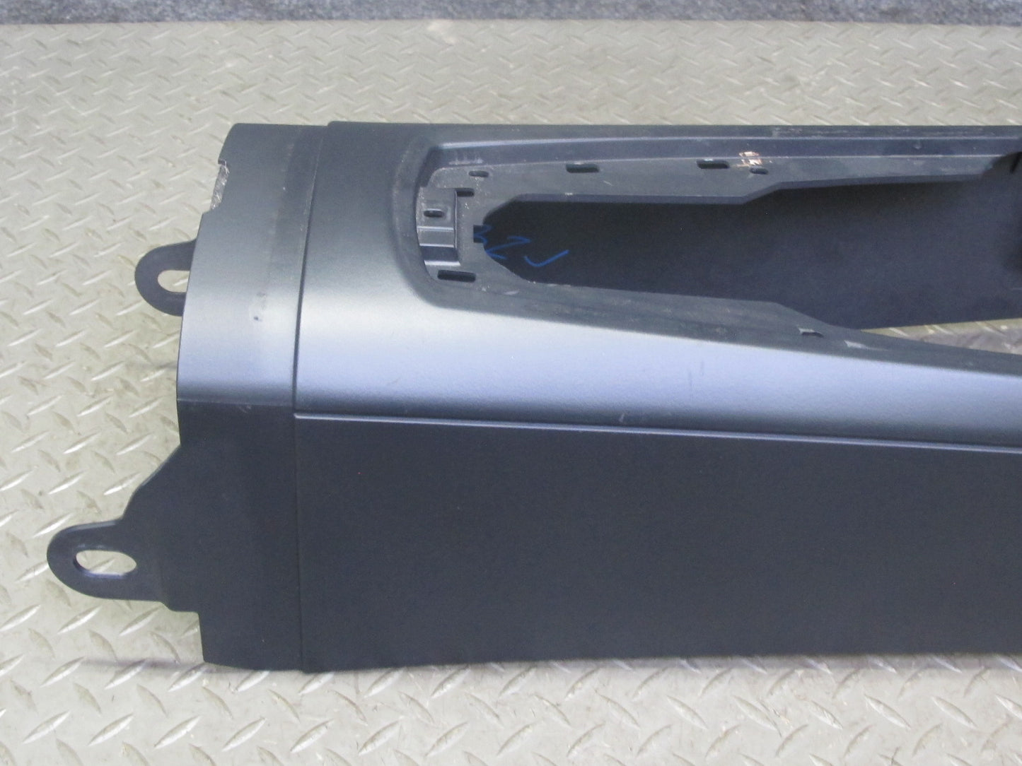 03-08 BMW E86 E85 Z4 Front Center Console Trim Cover Panel Black OEM