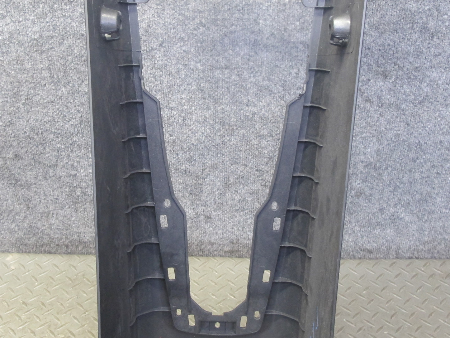 03-08 BMW E86 E85 Z4 Front Center Console Trim Cover Panel Black OEM