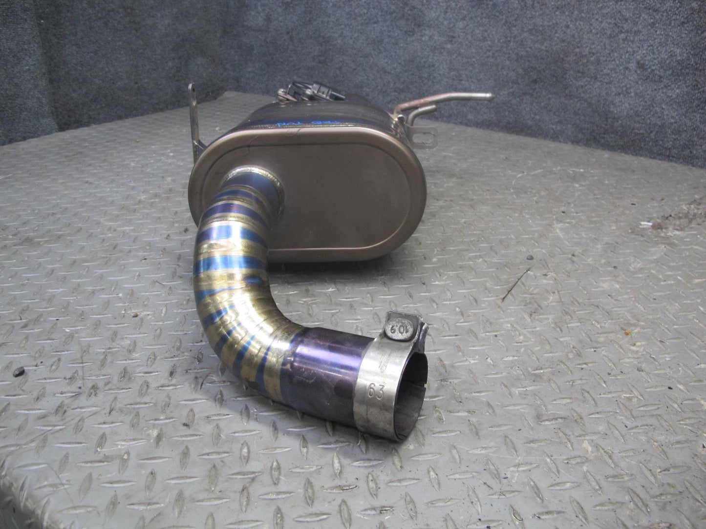 08-13 BMW E92 E90 M3 Titanium Catback Exhaust System w Carbon Tips Aftermarket