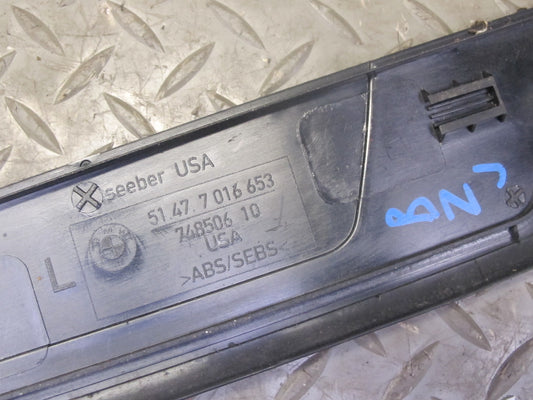 03-16 BMW E89 E86 E85 Z4 Set of 2 Left & Right Door Sill Scuff Plate Trim OEM