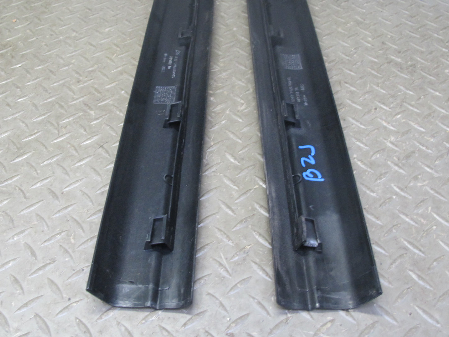 03-08 BMW E85 Z4 Set of 2 Left & Right Door Scuff Sill Plate Trim Cover OEM