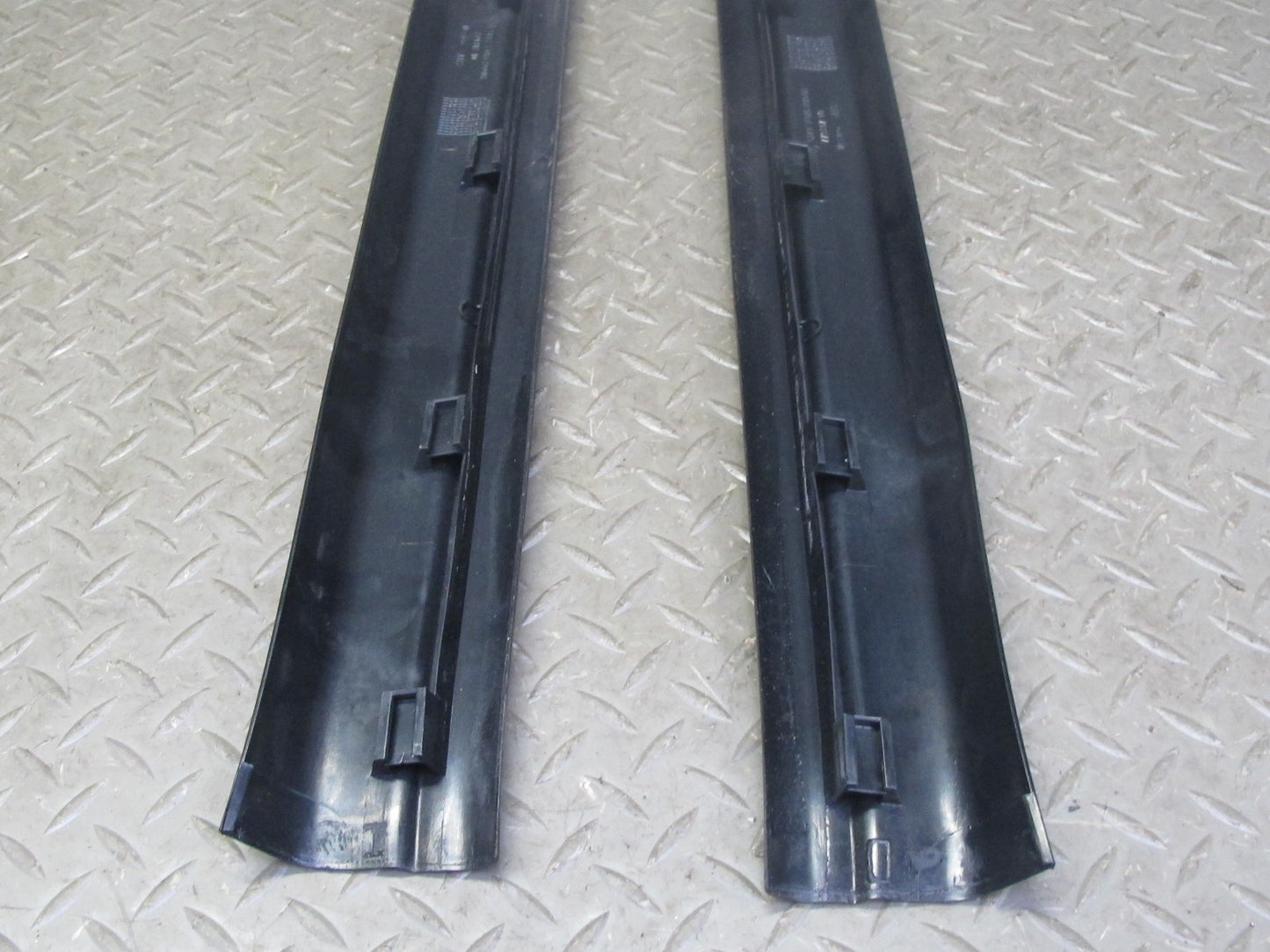 03-08 BMW E85 Z4 Set of 2 Left & Right Door Scuff Sill Plate Trim Cover OEM