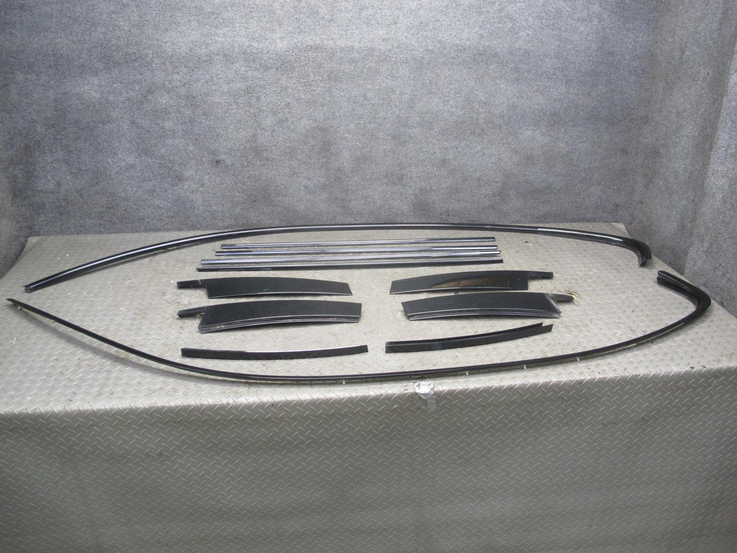 2008-2011 BMW E90 Sedan M3 High Gloss Shadowline Trim Molding Cover Panel Set