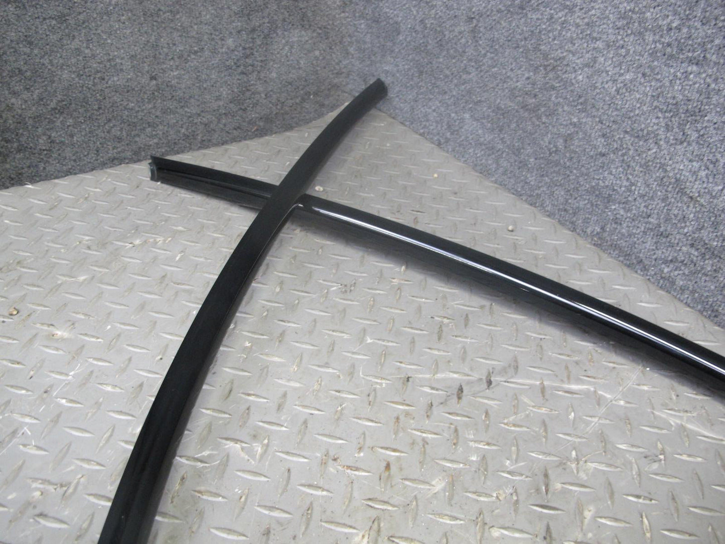2008-2011 BMW E90 Sedan M3 High Gloss Shadowline Trim Molding Cover Panel Set