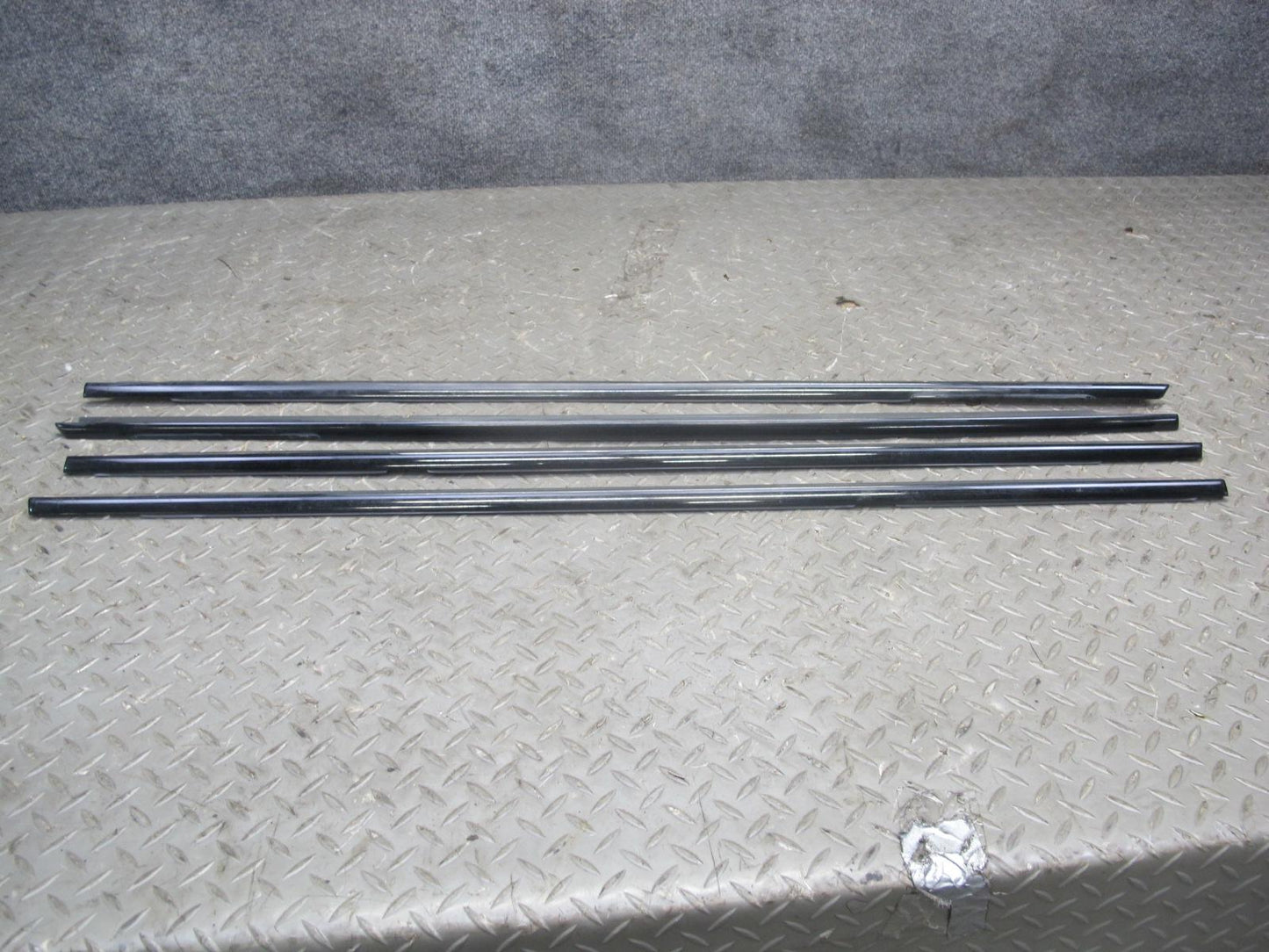 2008-2011 BMW E90 Sedan M3 High Gloss Shadowline Trim Molding Cover Panel Set