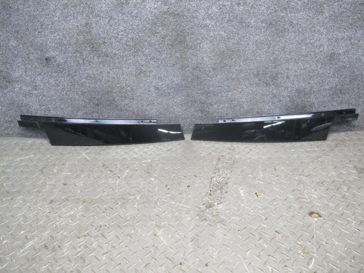 2008-2011 BMW E90 Sedan M3 High Gloss Shadowline Trim Molding Cover Panel Set