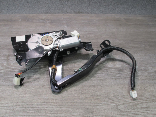 07-09 Nissan 350Z Convert Rear Left Soft TOP Roof Lift Motor w Hinge & Wire OEM