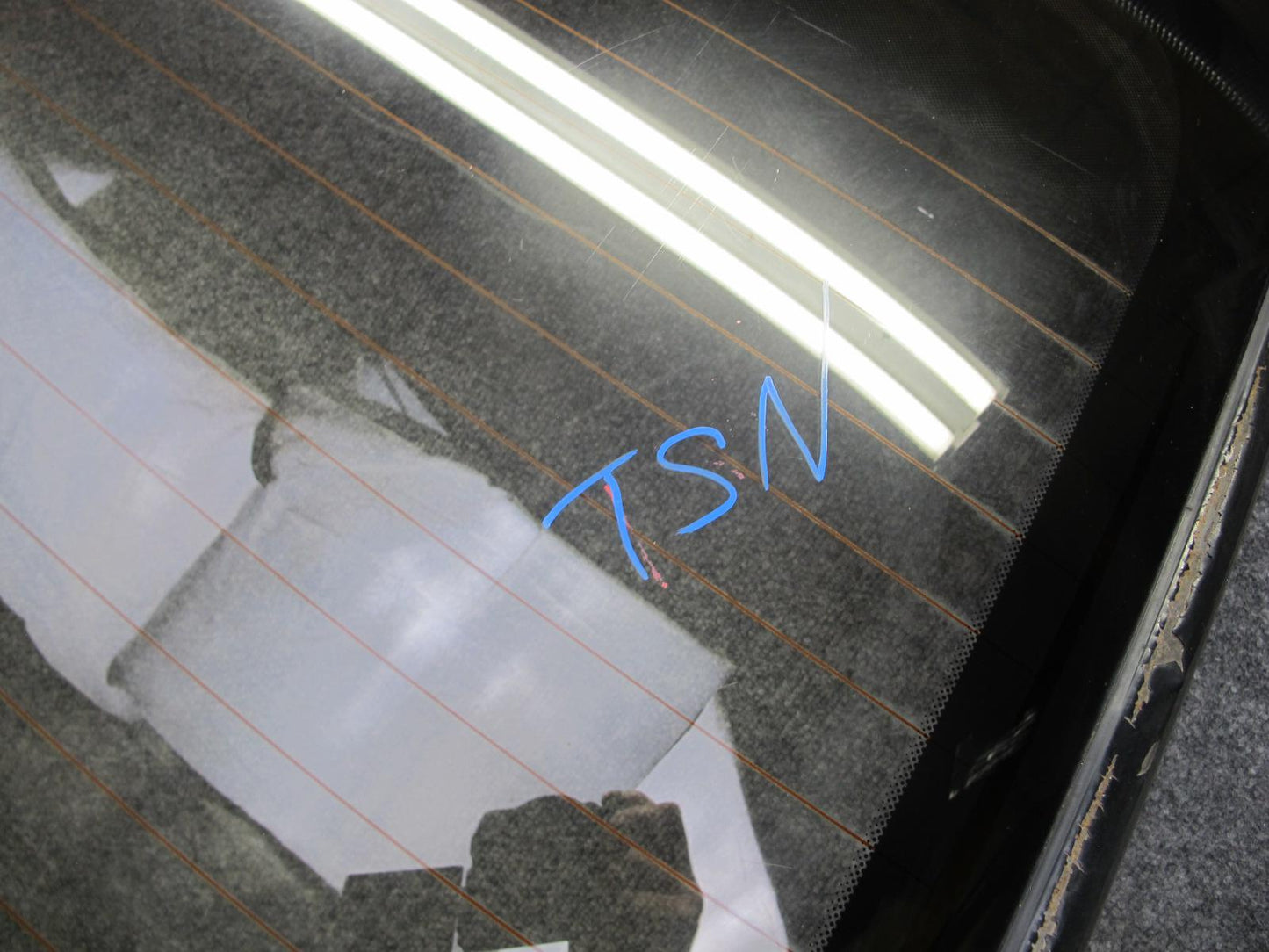 88-92 Toyota Supra MK3 NA Rear Trunk Lid Hatch Liftgate Tailgate w Glass OEM