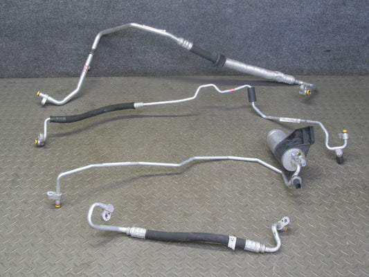 03-05 BMW E85 Z4 M54 Set of 5 A/C Air Condition Hose Pipe Line w Dryer OEM