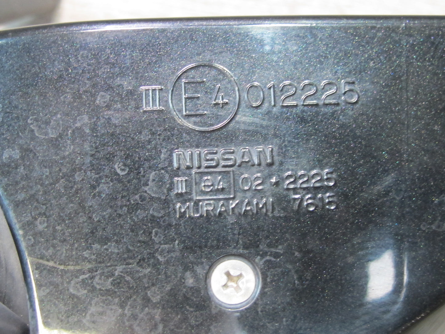 07-09 Nissan 350Z Convert Right Door Exterior Side View Heated Power Mirror OEM