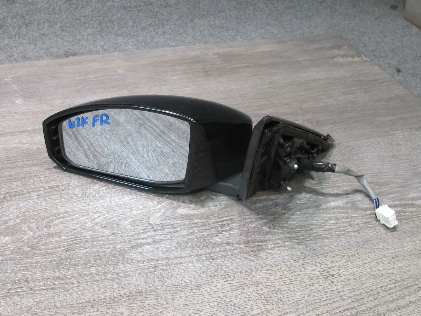 07-09 Nissan 350Z Convert Left Door Exterior Side View Heated Power Mirror OEM