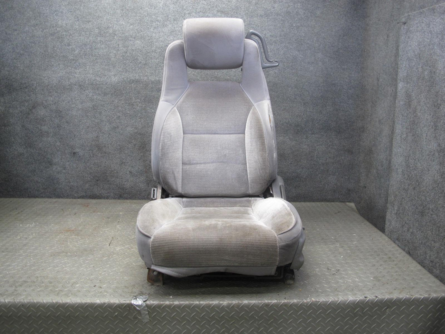 89-92 Toyota Supra MK3 Front & Rear Complete Cloth Seat Set Gray OEM