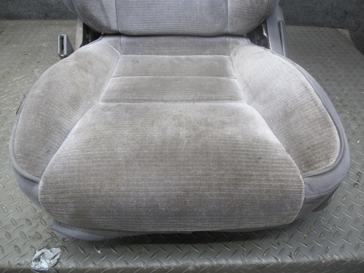 89-92 Toyota Supra MK3 Front & Rear Complete Cloth Seat Set Gray OEM