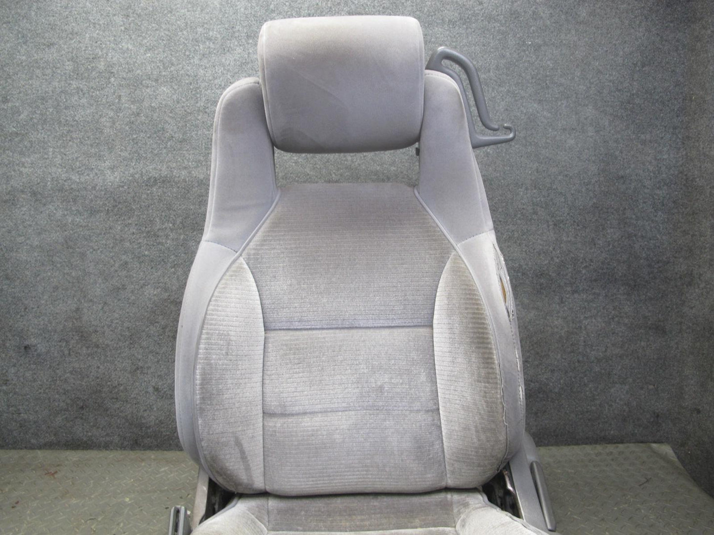 89-92 Toyota Supra MK3 Front & Rear Complete Cloth Seat Set Gray OEM