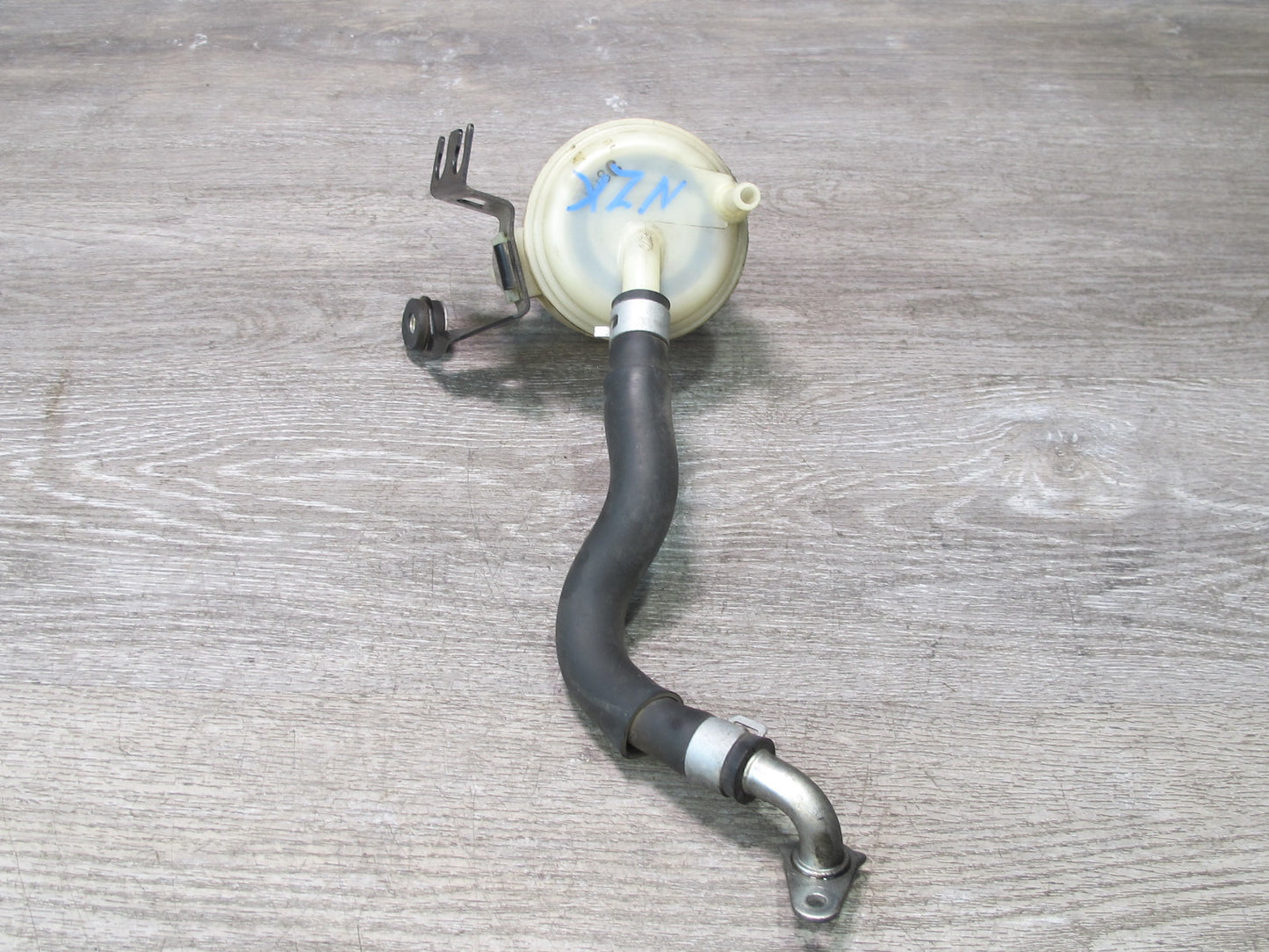 07-09 Nissan 350Z Z33 Convert Power Steering Fluid Reservoir Tank w Hose OEM