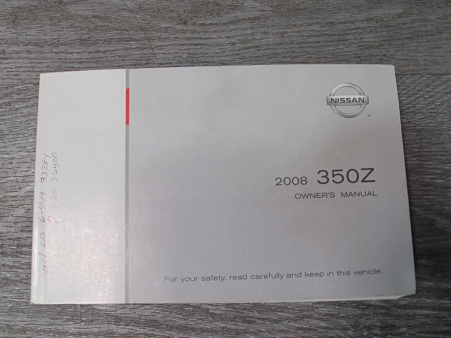 2008 Nissan 350Z Z33 Convertible Owner User Guide Manual Book Set w Case OEM