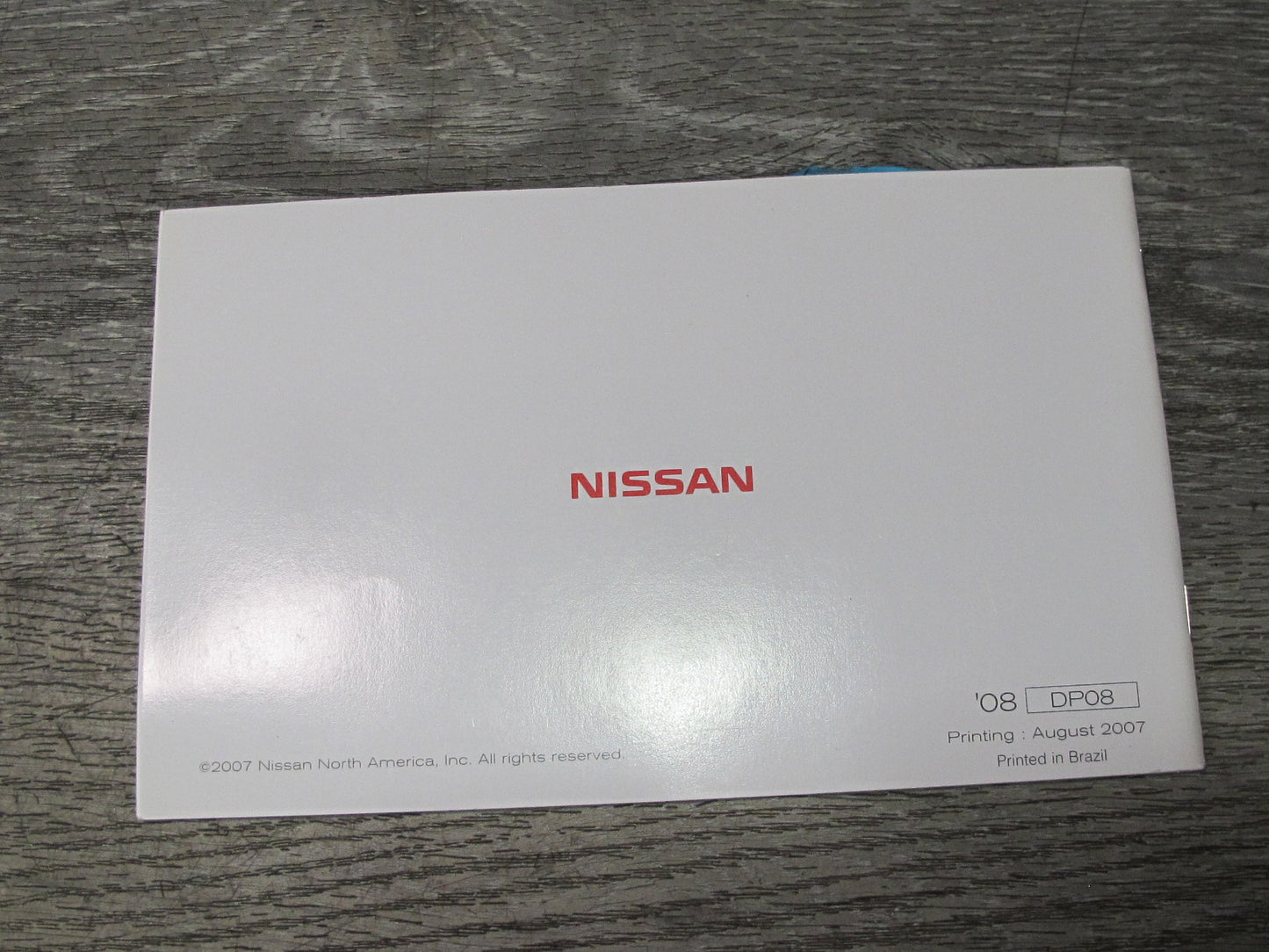 2008 Nissan 350Z Z33 Convertible Owner User Guide Manual Book Set w Case OEM