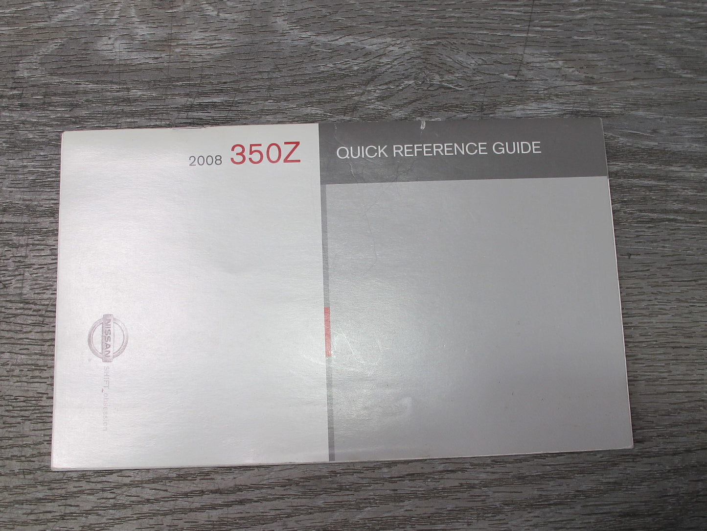2008 Nissan 350Z Z33 Convertible Owner User Guide Manual Book Set w Case OEM