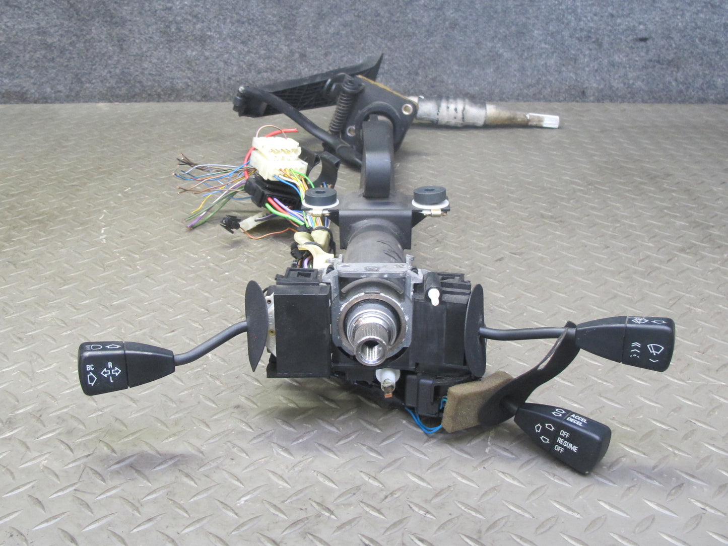 96-99 BMW E36 328iC Coupe Convertible Steering Column w Shaft & Switches OEM