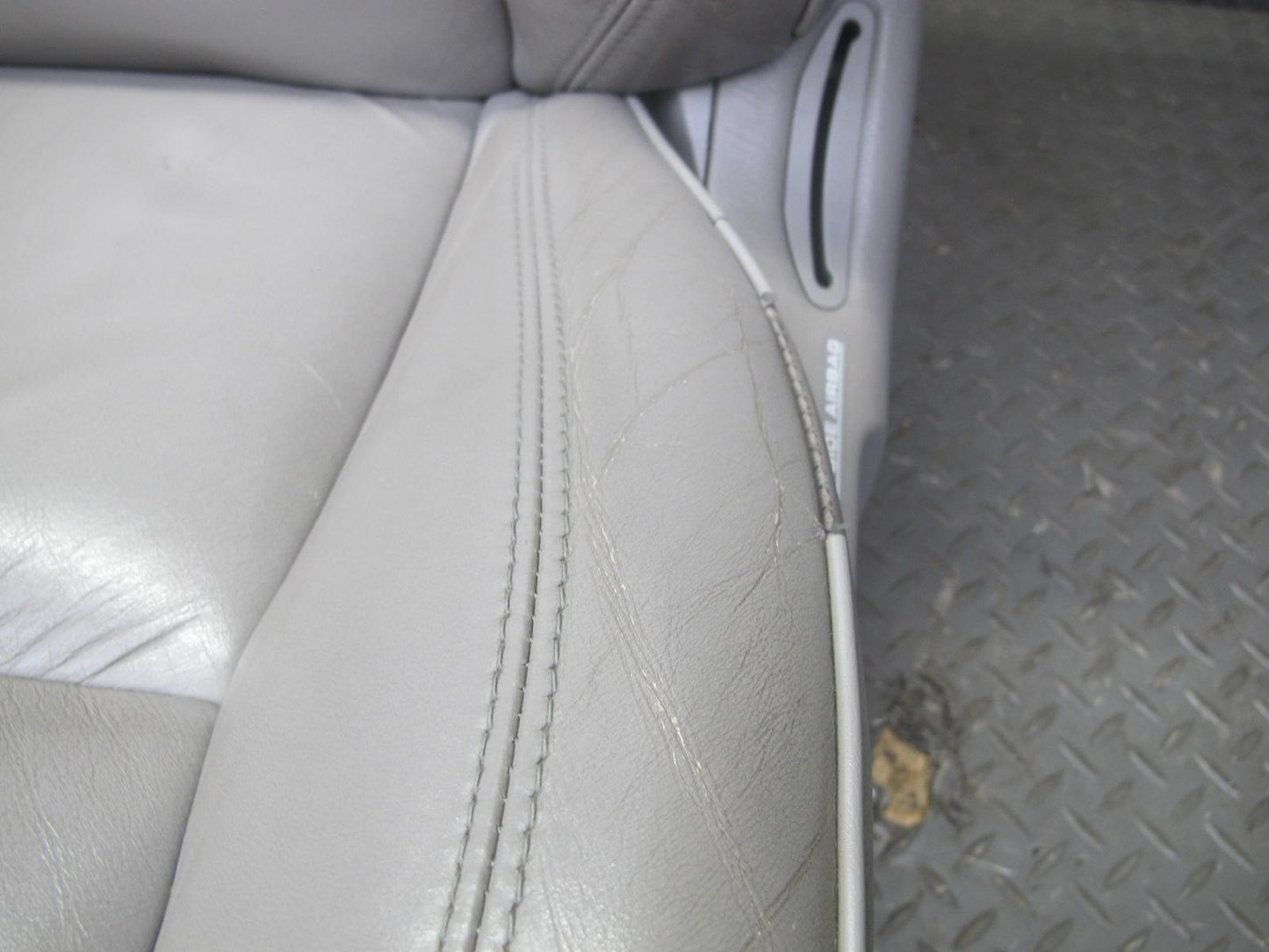 01-02 Lexus JZS160L GS430 GS300 Front & Rear Leather Seat Set Charcoal 83K OEM