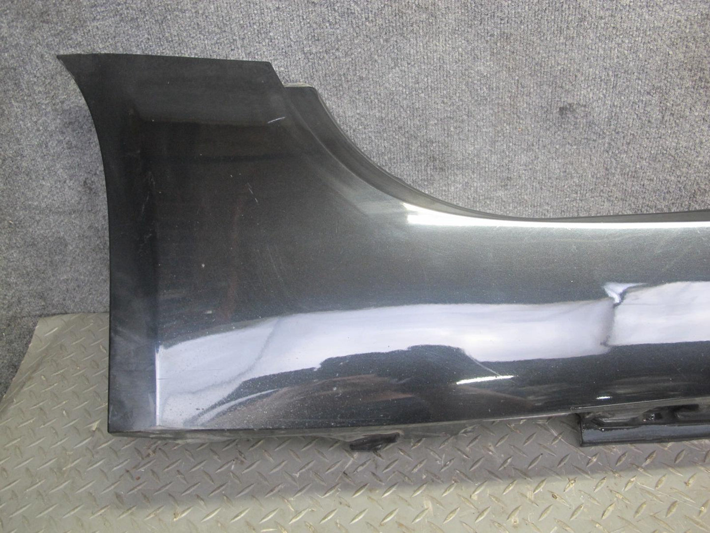 03-08 BMW E85 Z4 Set of 2 Left & Right Side Skirt Rocker Panel Molding Black OEM