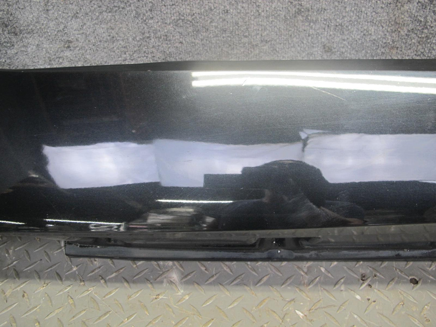 03-08 BMW E85 Z4 Set of 2 Left & Right Side Skirt Rocker Panel Molding Black OEM
