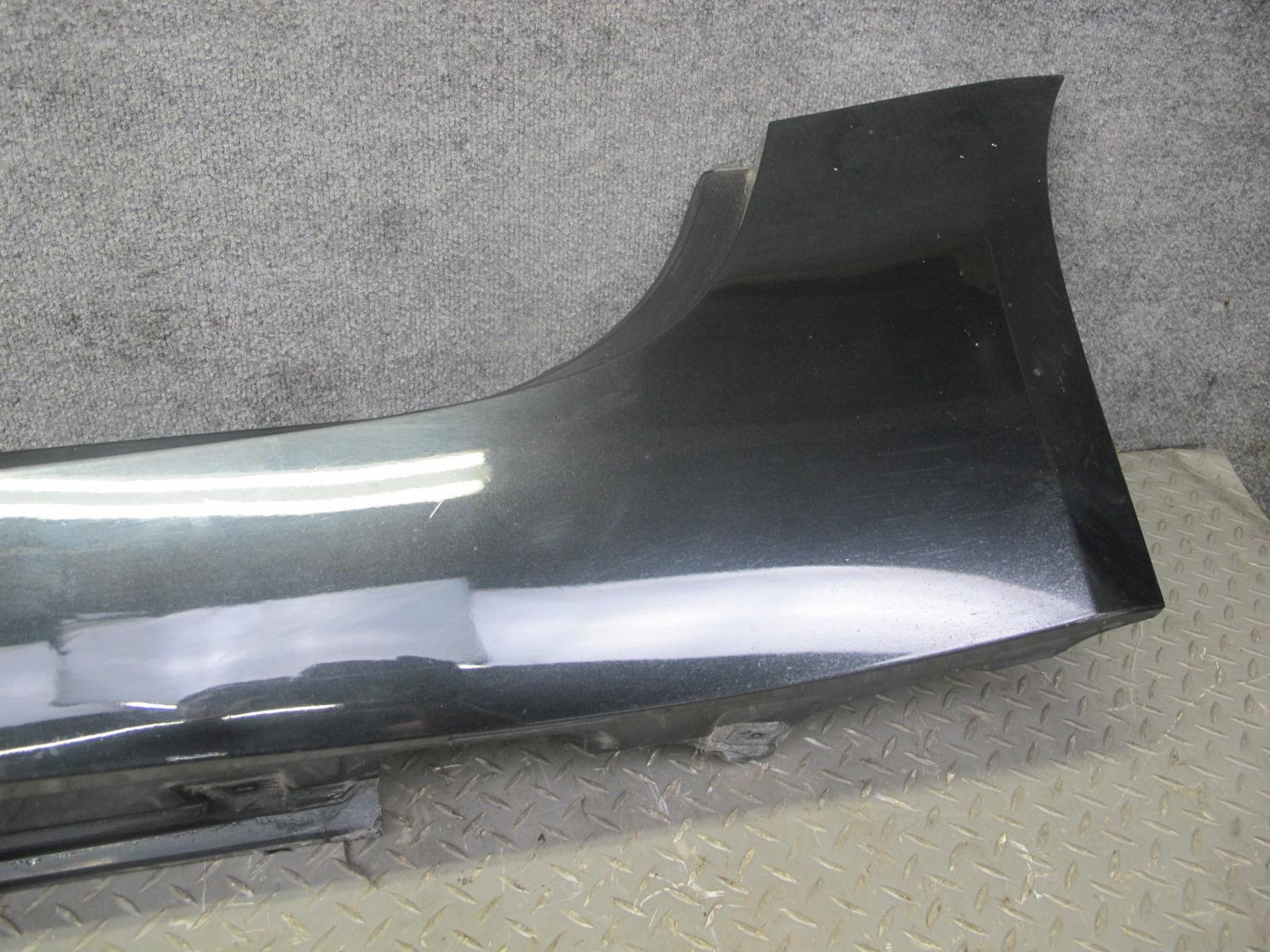 03-08 BMW E85 Z4 Set of 2 Left & Right Side Skirt Rocker Panel Molding Black OEM